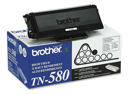Toner Original Brother Tn580 Negro Tn-580 Hl5240 Dcp8060