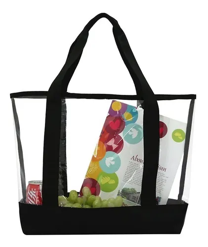 Bolso playero transparente sale
