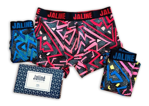 Pack 6 Boxers Jaliné Men Hombre Ropa Interior