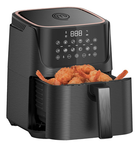 Imagen 2 de 10 de Freidora De Aire Masterchef Digital De 3.5 Litros Mk-af-35tm