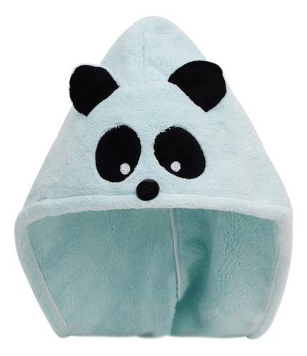 Gorra De Secado De Cabello De Panda Lindo Para Niñas, Adoles