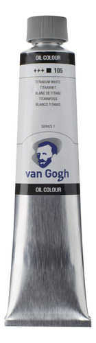 Van Gogh Pintura Color Al Oleo Tubo 6.8 Fl Oz Blanco Titanio