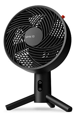 Sharper Image Ventilador De Escritorio Oscilante Spin 10 Con