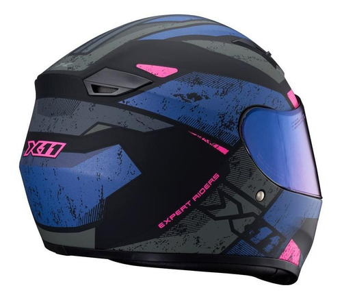 Capacete X11 Trust Pro Ballads Moto + Viseira Extra T-60