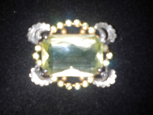 Broche Verde Vintage