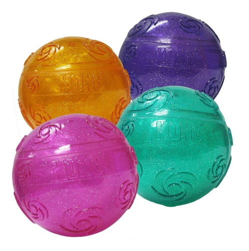 Kong Squeezz Pelota Pequeña Con Sonido Crujiente