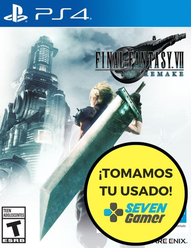 Final Fantasy Vii Remake 7 Ps4 Juego Sellado Sevengamer