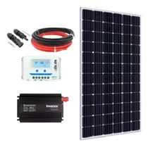 Comprar Kit De Energia Solar 280w Iluminação 10 Lamp Controlador 20a Cor Preto Voltagem De Circuito Aberto 110v Voltagem Máxima Do Sistema 3194v