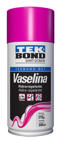 Vaselina Hidrorepelente En Aerosol 300ml Tek Bond