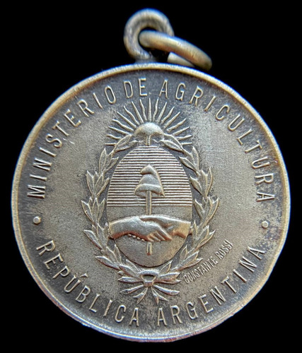 Medalla Argentina. Censo Ganadero Nacional, 1930. 