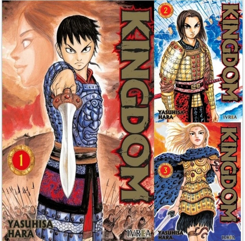 Manga, Kingdom Paco Vol.1 /2 /3 / Yasuhisa Hara / Ivrea