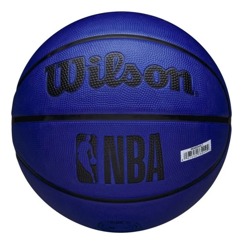 Balón Basketball Wilson Nba Team Tribute Warrior Azul Wz4025