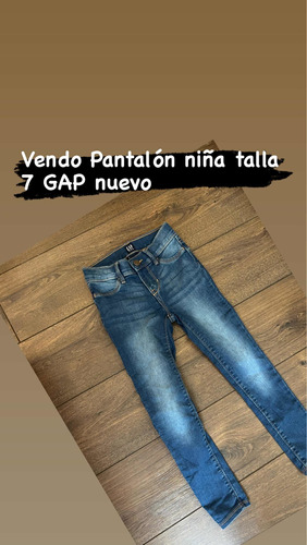 Jeans Gap Niña Talla 7 Años 