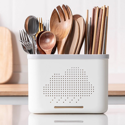 Soporte Para Utensilios De Cocina, Encimera, Cubertería, Ten