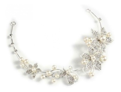 Arranjo Cabelo Coroa Noiva Dama Princesa Tiara Penteados