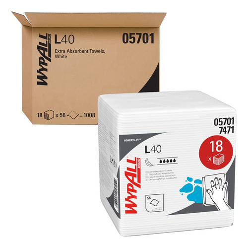 5701 Professional Wypall L40 - Limpiaparabrisas Plegable De 