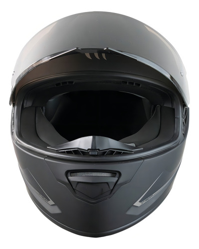Casco Mt Helmets Solid A1 Ff10b Stinger Negro Mate Para Moto