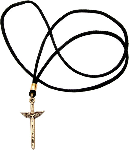  Colar De Espada De São Miguel De Intercessão (ouro Antigo -