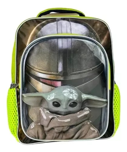 Mochila Escolar Grande Primaria Ruz Star Wars Baby Yoda 174621 Bassel