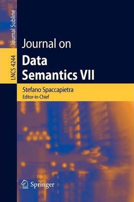 Libro Journal On Data Semantics Vii - Stefano Spaccapietra