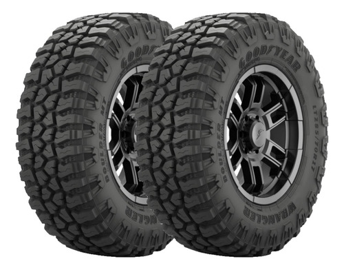 2 Llantas Lt285/75r16 Goodyear Wrangler Boulder Mt 126q
