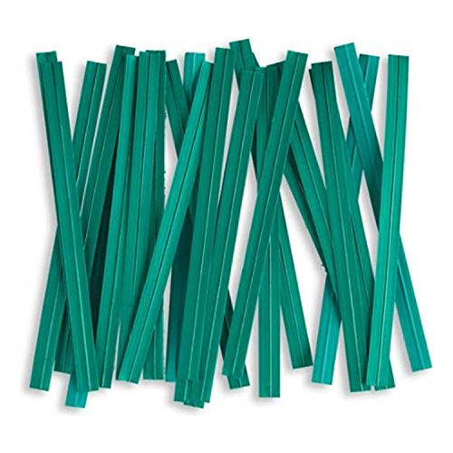 1100pcs De Torsión De Papel Verde De 4 X 1/4