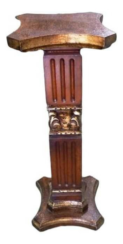 Columna Cuadrada En Madera