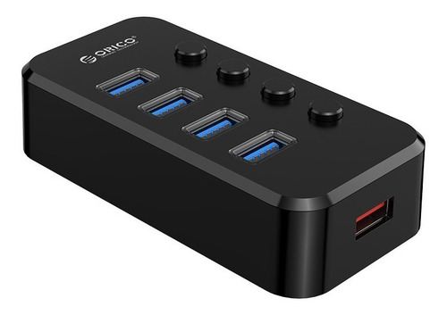 Hub Orico Usb 3.0 4 Portas Swu3-4a Com Carregador