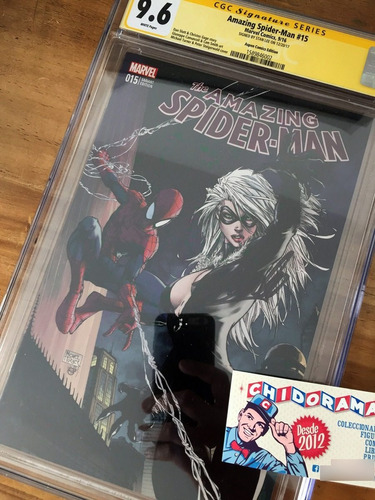 Imagen 1 de 1 de Comic Cgc - Amazing Spider-man #15 Turner Stan Lee Firmado