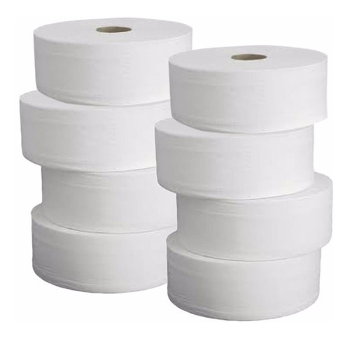 16 Rolos Papel Higiênico Rolão Rolao 300m - Extra Branco