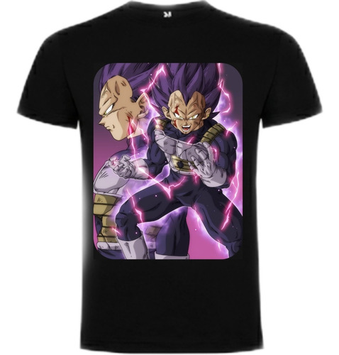 Polera Vegeta Príncipe Sayayin Anime Dragon Ball 2