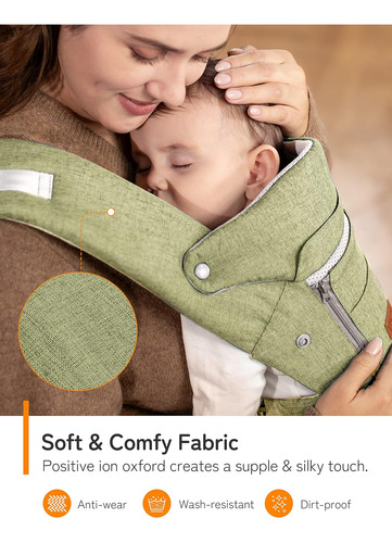 Besrey Portabebés, Mochila Frontal Con Asiento, Mochila De S