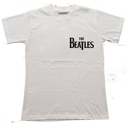 Remeras The Beatles Vinilo Textil Premium 01 Rock