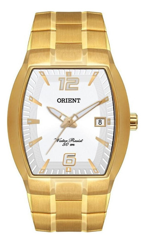 Relógio Orient Ggss1017 - Masculino, Dourado, Aço, 5 Atm