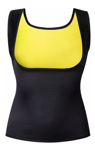 Imagen 6 de 9 de Cami Hot Musculosa Sudadera Faja Neotex Realza Busto 3 + 1