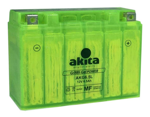 Bateria Akita Gel Akt 125 Sl Tt125 Akt150 Nkd Ytx6.5l Akg6.5
