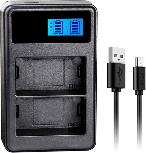 Cargador Usb Dual De Baterías Sony Np-fz100 P/ A7iii/r A9/9s