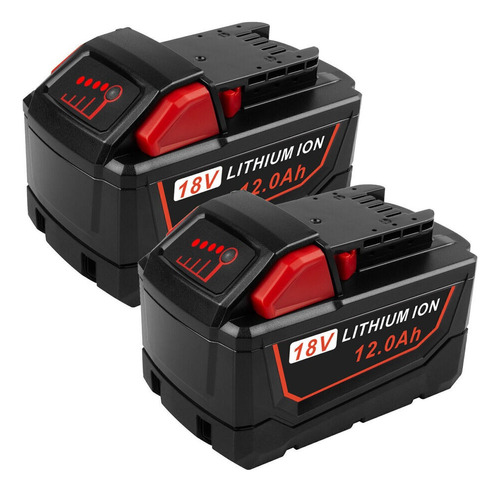 2 Pack M18 Redlithium Generica 8.0 Ah Milwaukee 48-11-1860
