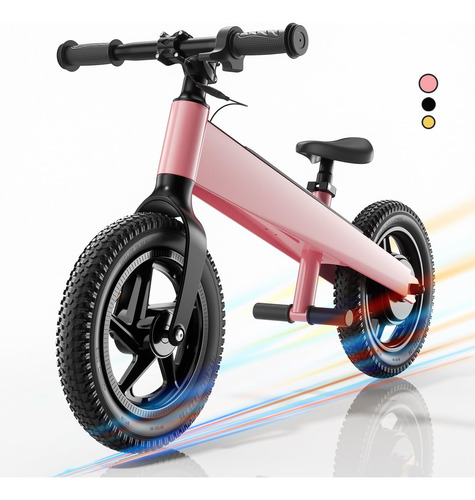 Mooguueer Bicicleta De Equilibrio Electrica Para Ninos De 3