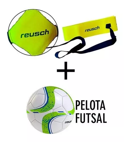 Kit Entrenamiento Reusch + Pelota Futsal Nº4 Futbol Arquero