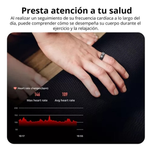 Anillo Inteligente Multifunción Salud Anillos Gift
