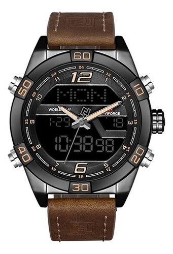 Reloj Hombre Naviforce Militar Digital Análogo Cronógrafo