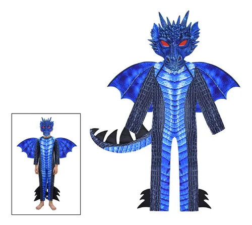 Disfraz De Dragón Para Niños Juego Imaginativo Xxl