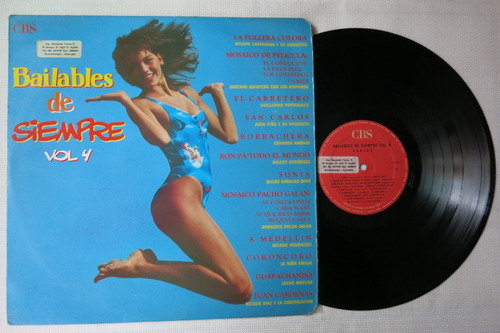 Vinyl Vinilo Lp Acetato Bailables De Siempre Vol 4 Tropical