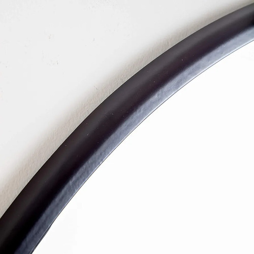 Espejo Circular 50 Cm Negro Exelente Calidad!