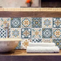Comprar Azulejos Vinilo Decorativo 15x15cm Calcáreos Arena Adhesivo