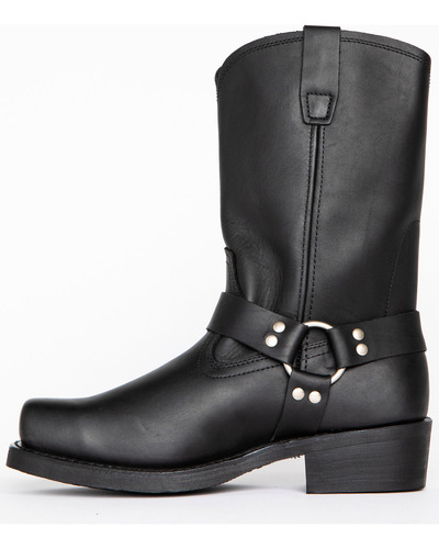 Botas Vaqueras Con Suela De Tacón De Madera Con Un Grosor Cu