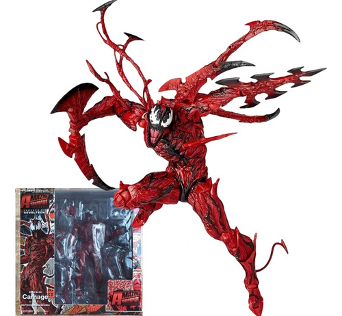 Figura Articulada Móvil Marvel Extraordinary Carnage Venom