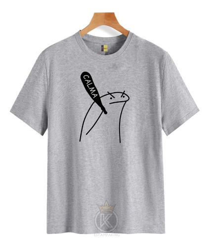 Polera Flork Meme - Calma - Caricatura - Contr - Estampaking