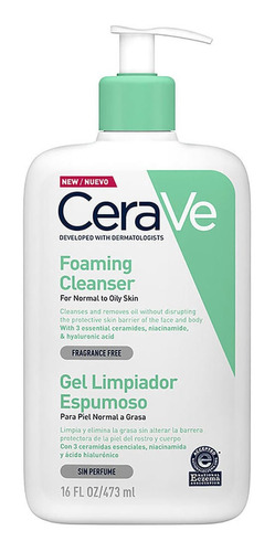 Gel Limpiador Espumoso - Cerave 473 M - mL a $85850